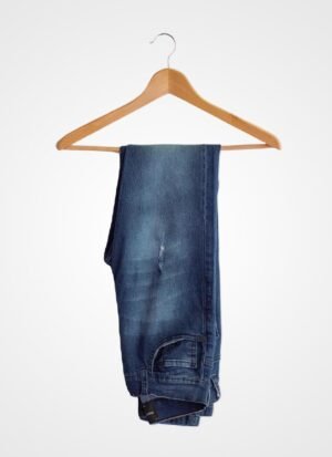 Dark Blue Denim Jeans