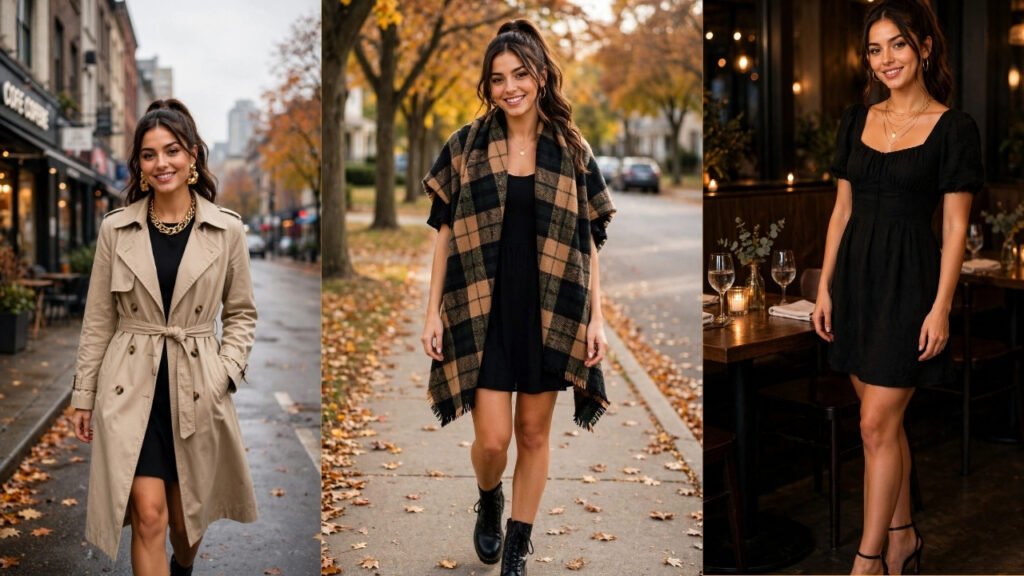 6 Ways to Accessorize a Little Black Dress This Fall 6 Ways to Accessorize a Little Black Dress This Fall