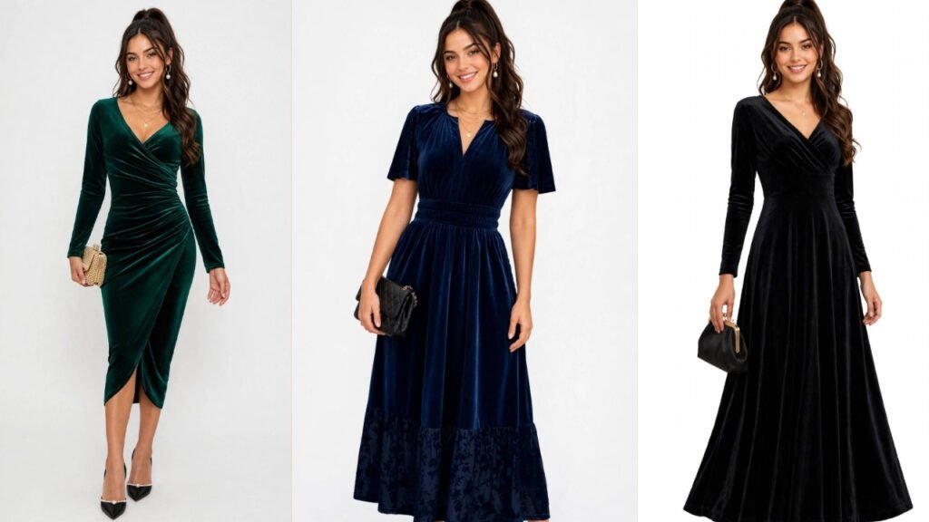 Velvet Dresses for Women Velvet Dresses for Women: 6 Styles to Wear This Holiday Season